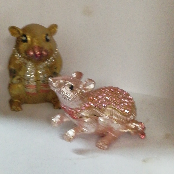 Mouse showpiece set of two - Picture 6 of 6